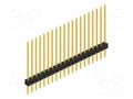 Connector: pin strips; pin header; male; PIN: 20; SL 1; 3A; 250V FISCHER ELEKTRONIK SL1.230.20.G