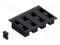 Connector: pin strips; pin header; male; PIN: 4; 3A; 250V; SMT; 1x4 FISCHER ELEKTRONIK SL10SMD0404.SBTR