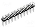 Connector: pin strips; pin header; male; PIN: 42; THT; 3A; 250V; 2x21 FISCHER ELEKTRONIK SL19.082.42.Z