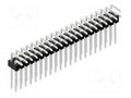 Connector: pin strips; pin header; male; PIN: 42; THT; 3A; 250V; 2x21 FISCHER ELEKTRONIK SL19.108.42.Z