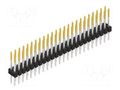 Connector: pin strips; pin header; male; PIN: 48; SL 2; 3A; 250V FISCHER ELEKTRONIK SL2.104.48.S