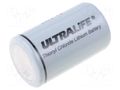 Battery: lithium; 1/2AA; 3.6V; 1200mAh; non-rechargeable ULTRALIFE BAT-ER14250/TC-UL