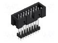 Connector: pin strips; pin header; male; PIN: 16; 3A; 100V; THT; 2x8 FISCHER ELEKTRONIK SLU16.241.Z