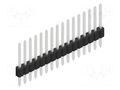 Connector: pin strips; pin header; male; PIN: 16; 1.5A; 125V; THT FISCHER ELEKTRONIK SLVN1.055.16.Z