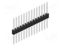 Connector: pin strips; pin header; male; PIN: 14; 1.5A; 125V; THT FISCHER ELEKTRONIK SLVN11.055.14.Z