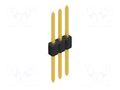 Connector: pin strips; pin header; male; PIN: 3; 1.5A; 125V; THT FISCHER ELEKTRONIK SLVN11.055.3.G