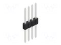 Connector: pin strips; pin header; male; PIN: 4; 1.5A; 125V; THT FISCHER ELEKTRONIK SLVN11.055.4.Z