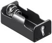 1x C (Baby) battery holder, Solder tail (U), black - Solder tail (U) 12453