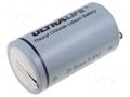 Battery: lithium; D; 3.6V; 19000mAh; non-rechargeable ULTRALIFE BAT-ER34615/ST-UL