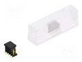 Connector: pin strips; pin header; male; PIN: 10; 3A; 100V; SMT; 2mm FISCHER ELEKTRONIK SLY8SMD045.10.GBSM