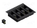 Connector: pin strips; pin header; male; PIN: 10; 3A; 100V; SMT; 2mm FISCHER ELEKTRONIK SLY8SMD045.10.SBTR