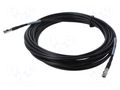 Cable; 7m; Micro BNC male,both sides; shielded; black; straight 3M 1CX12-33-0G-007.0