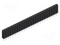 Connector: pin strips; socket; female; PIN: 24; BL 1; 3A; 125V; THT FISCHER ELEKTRONIK BL1.24.Z
