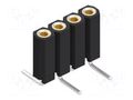 Connector: pin strips; socket; female; PIN: 4; BL 15 SMD; 3A; 150V FISCHER ELEKTRONIK BL15SMD089.4