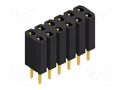 Connector: pin strips; socket; female; PIN: 12; THT; 3A; 125V; BL 2 FISCHER ELEKTRONIK BL2.12.G