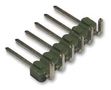 BTB CONN, HEADER, 6POS, 1ROW, 2.54MM 826947-6