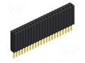 Connector: pin strips; socket; female; PIN: 22; BLM KG 1; 1.5A; 125V FISCHER ELEKTRONIK BLM.KG.1.22.G
