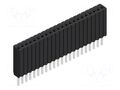 Connector: pin strips; socket; female; PIN: 22; BLM KG 1; 1.5A; 125V FISCHER ELEKTRONIK BLM.KG.1.22.Z