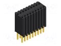Connector: pin strips; socket; female; PIN: 18; BLM KG 2; 1.5A; 125V FISCHER ELEKTRONIK BLM.KG.2.18.G