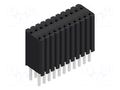 Connector: pin strips; socket; female; PIN: 22; BLM KG 2; 1.5A; 125V FISCHER ELEKTRONIK BLM.KG.2.22.Z