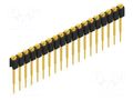 Connector: pin strips; socket; female; PIN: 19; THT; 1.5A; 60V; 1x19 FISCHER ELEKTRONIK MK.13.X.1.19.G