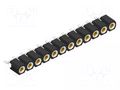 Connector: pin strips; socket; female; PIN: 12; MK 24 SMD; 3A; 150V FISCHER ELEKTRONIK MK.24SMD12