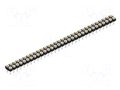 Connector: pin strips; socket; female; PIN: 62; 1.5A; 60V; straight FISCHER ELEKTRONIK MK.LP.218.62.Z