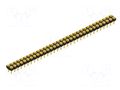 Connector: pin strips; socket; female; PIN: 64; 1.5A; 60V; straight FISCHER ELEKTRONIK MK.LP.218.64.G