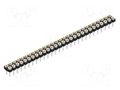 Connector: pin strips; socket; female; PIN: 56; 1.5A; 60V; straight FISCHER ELEKTRONIK MK.LP.219.56.Z