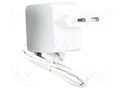 Accessories: power supply; 1.5m; 5A; Out: USB C; 20VDC; 45W RASPBERRY PI SC1732