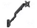 Holder; 7kg; 17÷27"; Arm len: 553mm; Standard: 75x75mm,100x100mm GEMBIRD MA-WA1-02