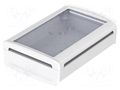 Enclosure: desktop; BoVersa; X: 120mm; Y: 170mm; Z: 52mm; white BOPLA BOV-48324330.HMT1