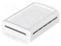 Enclosure: desktop; BoVersa; X: 88mm; Y: 125mm; Z: 42mm; white BOPLA BOV-48332231.HMT1
