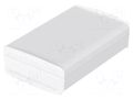 Enclosure: desktop; BoVersa; X: 140mm; Y: 210mm; Z: 63mm; white BOPLA BOV-48416433.HMT1