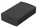 Enclosure: desktop; BoVersa; X: 185mm; Y: 275mm; Z: 73mm; black BOPLA BOV-48418655.HMT1