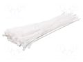Cable tie; L: 200mm; W: 2.5mm; natural; polyamide; 100pcs; UL94V-2 LOGILINK PC-KAB0003