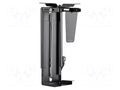 Adjustable desk handle; black; twistable,adjustable; 10kg LOGILINK PC-EO0030