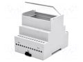 Enclosure: for DIN rail mounting; No.of mod: 4 ELBAG MR4/A-FA
