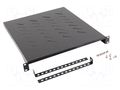 Shelf; 1U; black; Standard: 19" LANBERG AK-1005-B