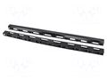 Cable organizer; 42U; black; vertical LANBERG AK-1210-B