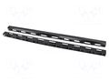 Cable organizer; 47U; black; vertical LANBERG AK-1211-B