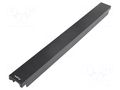 Stopper; 1U; black; Standard: 19" LANBERG AKP-1401-B