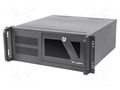 Enclosure: ATX server; Standard: 19"; 4U; black; Z: 117mm; X: 430mm LANBERG SC01-4504-10B