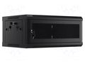 Enclosure: rack cabinet; Standard: 19"; 4U; black; Z: 450mm; X: 600mm LANBERG WF01-6404-23B
