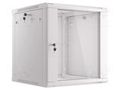 Enclosure: rack cabinet; Standard: 19"; 12U; grey; Z: 600mm; X: 600mm LANBERG WF01-6612-10S