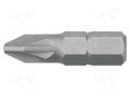 Screwdriver bit; Pozidriv®; PZ2; Overall len: 25mm; 20pcs. NEO TOOLS NEO-06-020