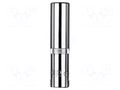 Socket; 6-angles,socket spanner; HEX 8mm; 1/4"; long NEO TOOLS NEO-08-493