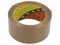 Packing tapes; L: 66m; Width: 48mm; brown 3M 3M-7000095738