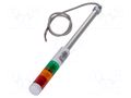 Protective tube; Size: 20; galvanised steel; black; LTSH HELLERMANNTYTON LTSH20-GS/TPR-BK