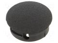 Stopper; H: 6.4mm; push-in,snap-fastener; Flange dia: 14.3mm ESSENTRA ESS-10021187